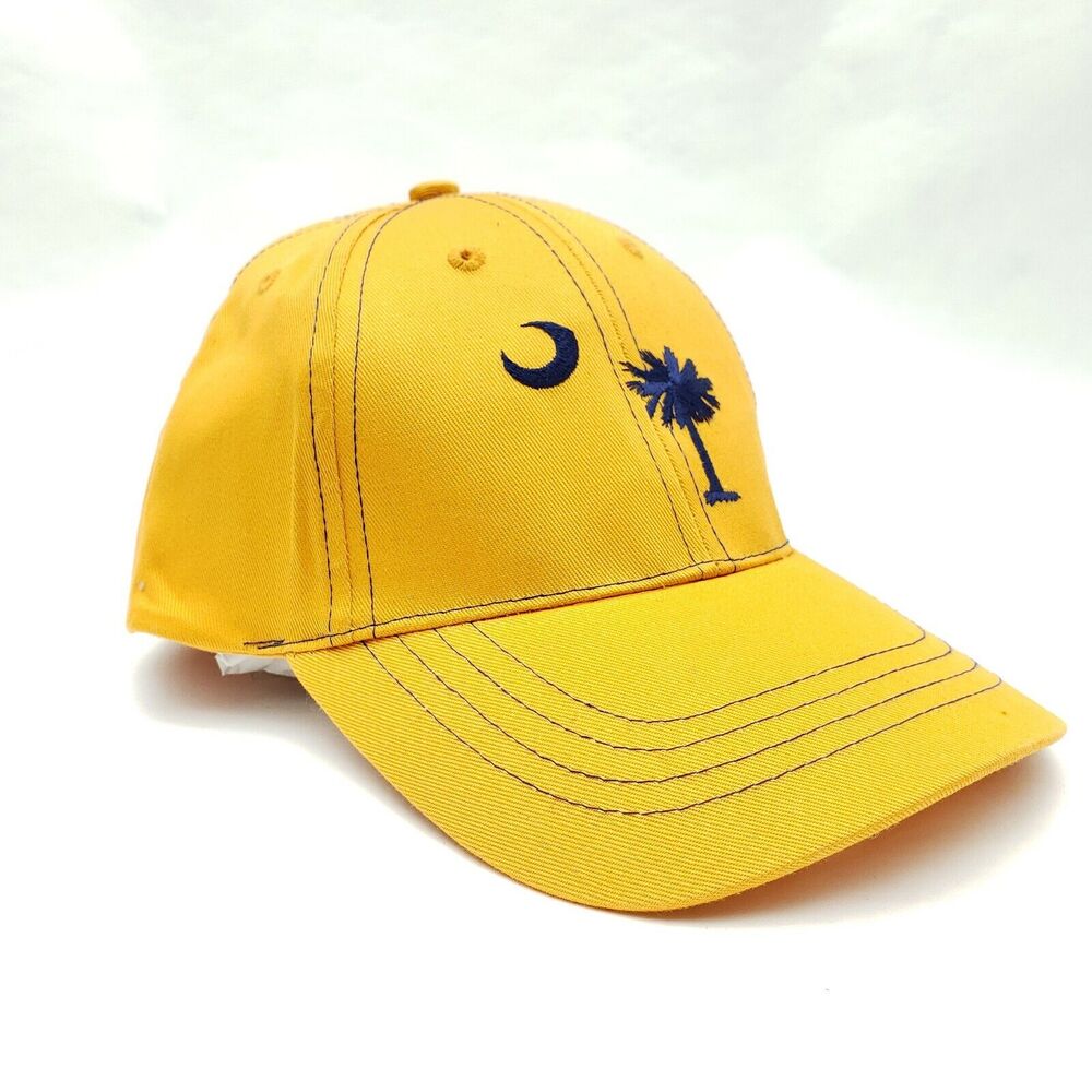 Palm Tree & Cresent Moon Hat Cap Youth Children Embroidered Strapback New